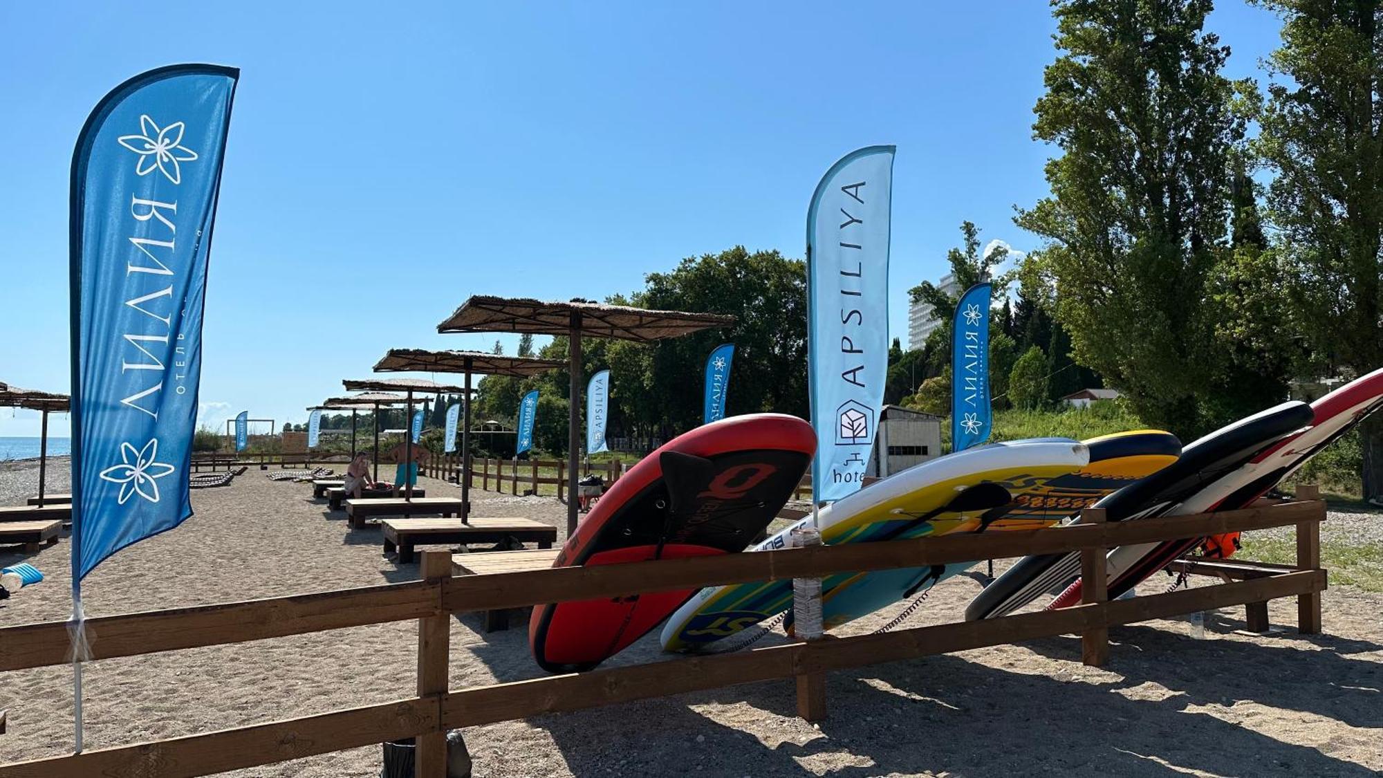 Лилия Hotel Gudauta Bagian luar foto